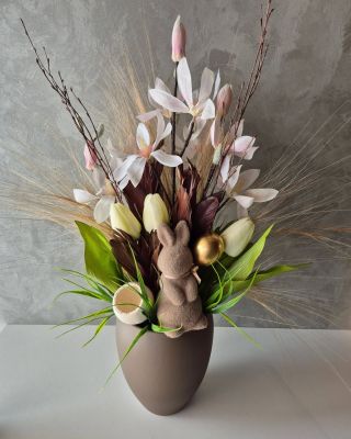 Jarní/velikonoční/letní dekorace. Vydrží napořád.🤎 53cm. . . . #dekorace #jarnidekorace #velikonoce #velikonocnidekorace...