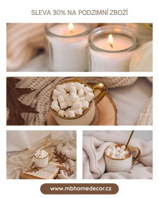 💥30% sleva na podzimní zboží 🛍www.mbhomedecor.cz #podzimnidekorace #podzimniatmosfera #podzimnislevy #dekorace...